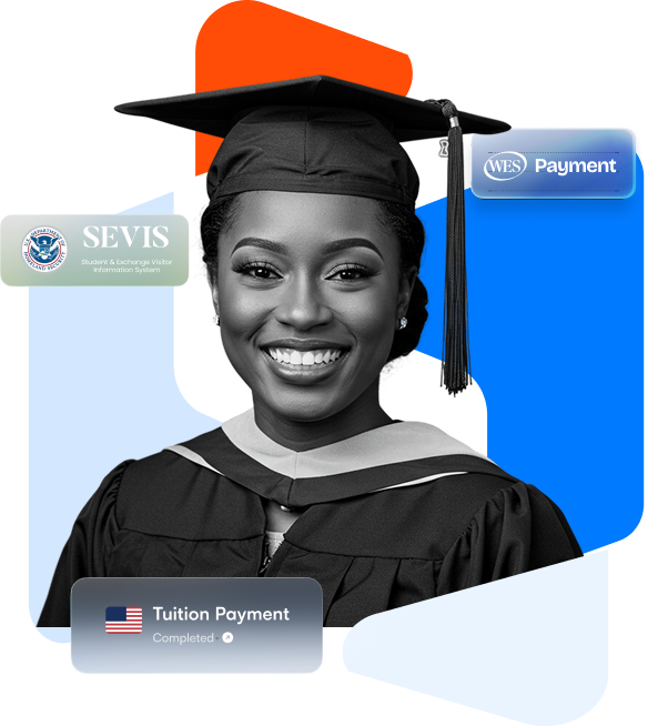 Graduated Student smiling for Radius